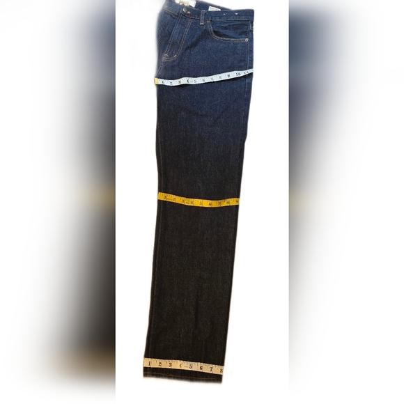 Madewell Men's dark wash straight legs jeans. In excellent condition, 32/32 - Picture 15 of 15